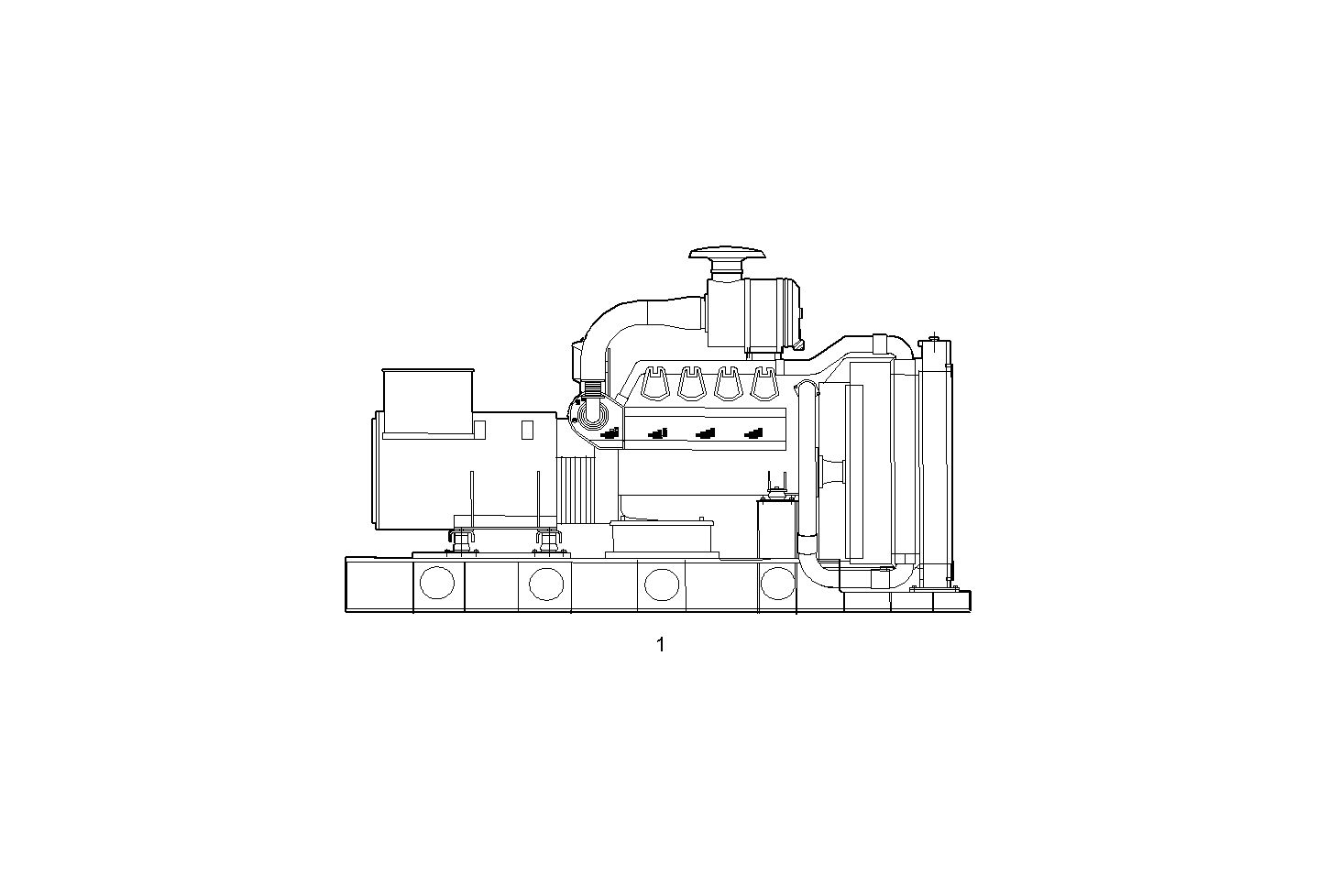 COMPLETE ENGINE parts diagram