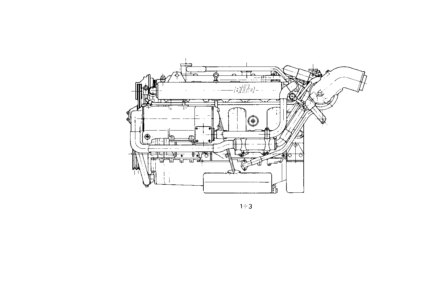 COMPLETE ENGINE parts diagram
