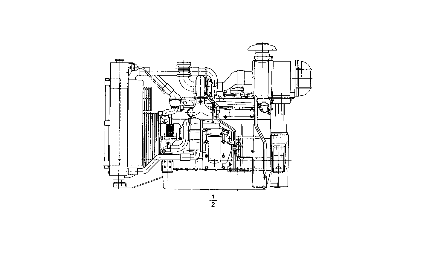 COMPLETE ENGINE parts diagram