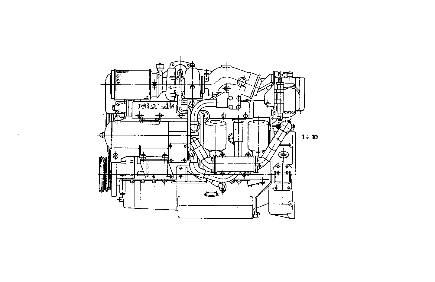 COMPLETE ENGINE parts diagram