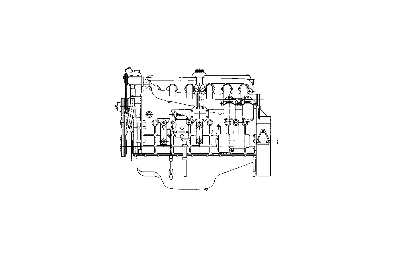 COMPLETE ENGINE parts diagram