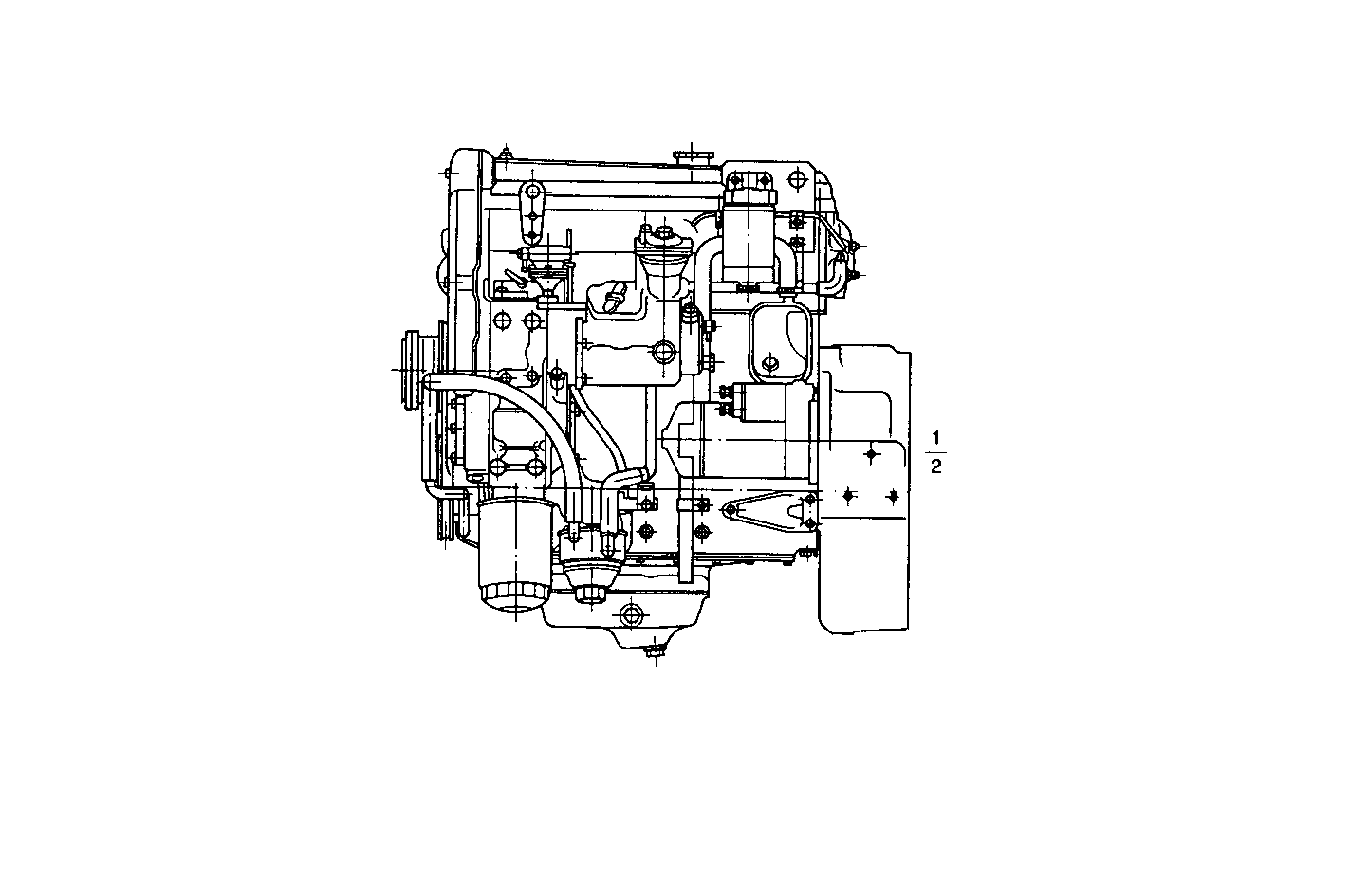 COMPLETE ENGINE parts diagram