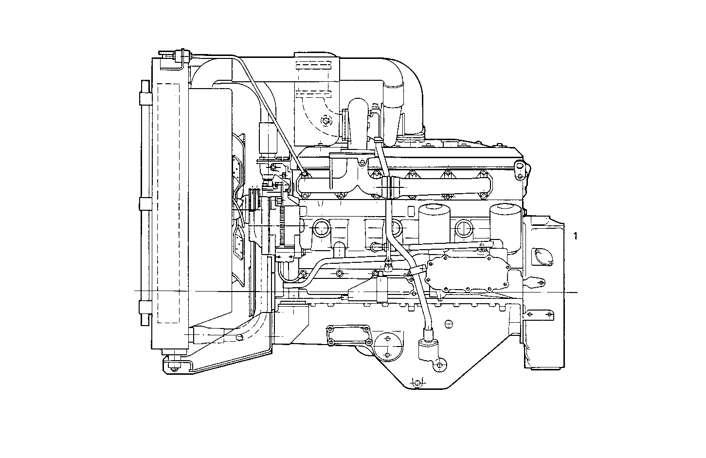 COMPLETE ENGINE parts diagram