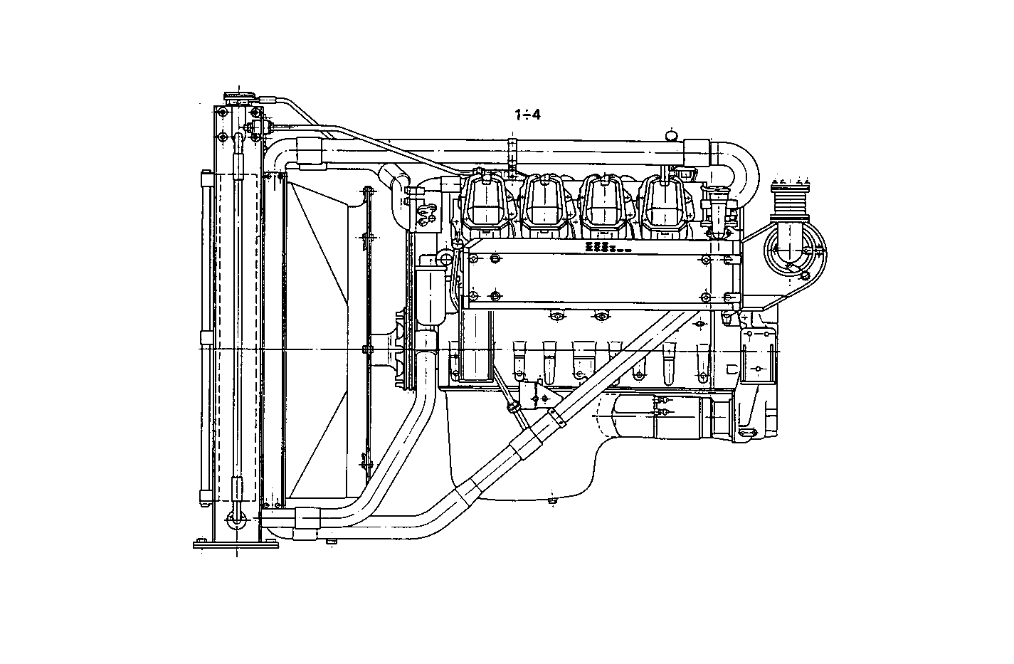 COMPLETE ENGINE parts diagram