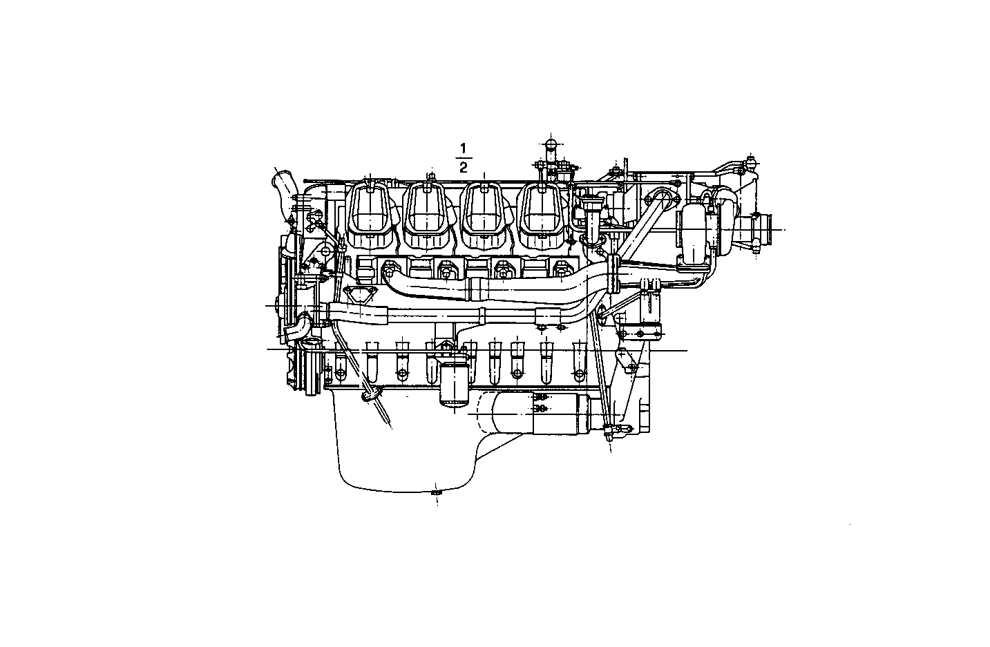 COMPLETE ENGINE parts diagram