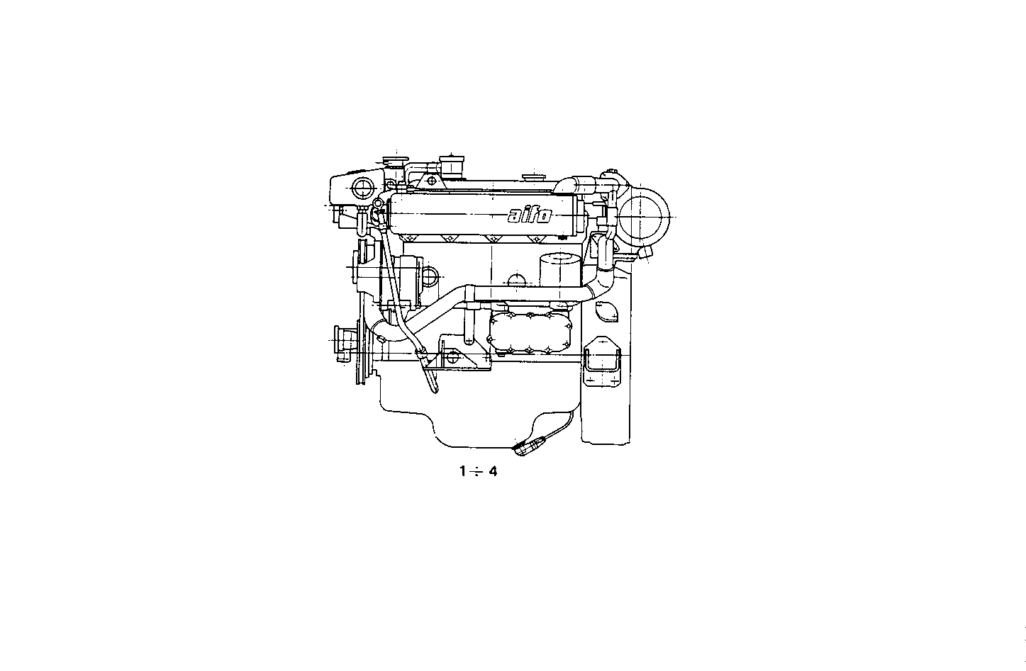 COMPLETE ENGINE parts diagram