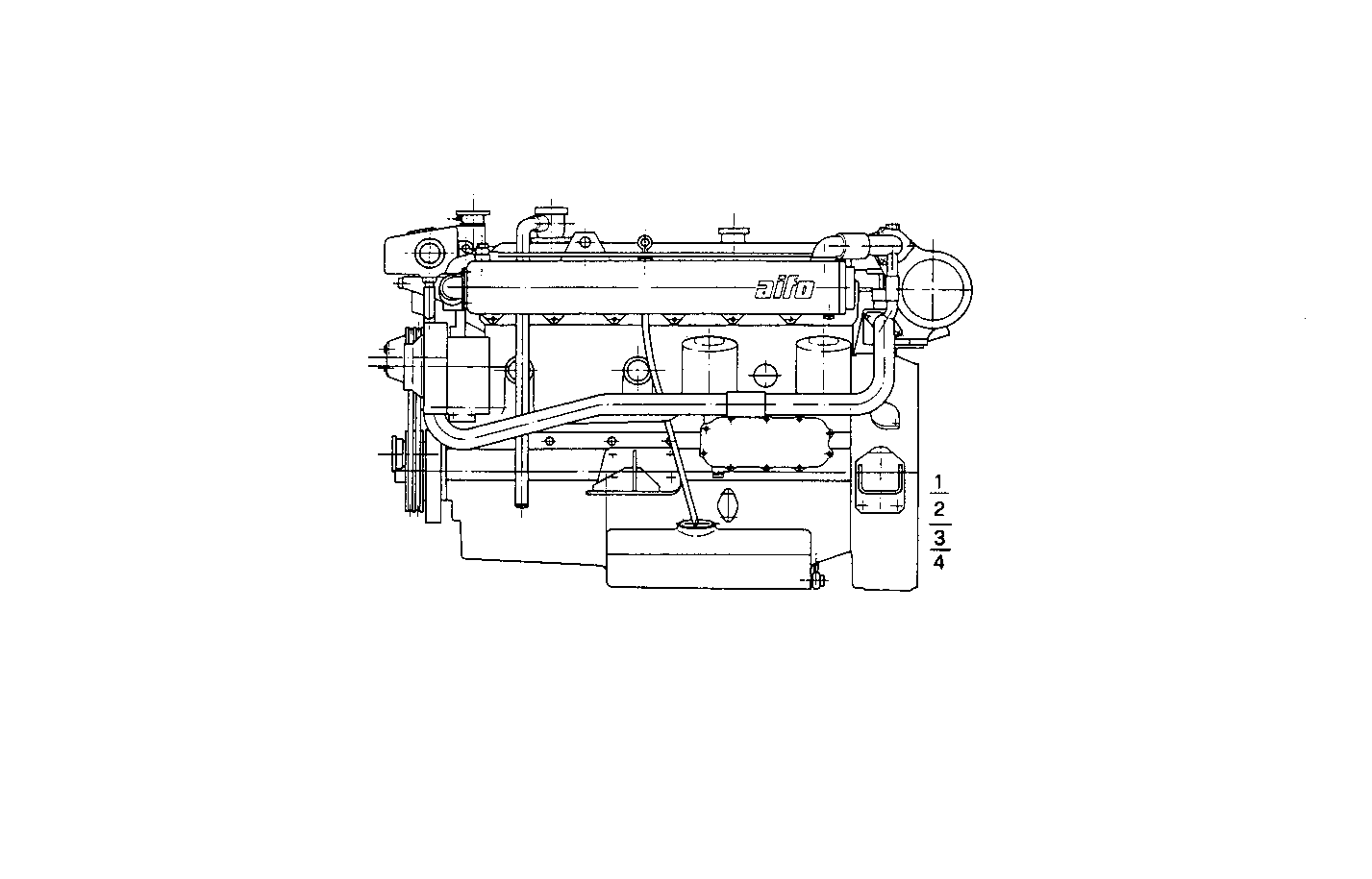 COMPLETE ENGINE parts diagram