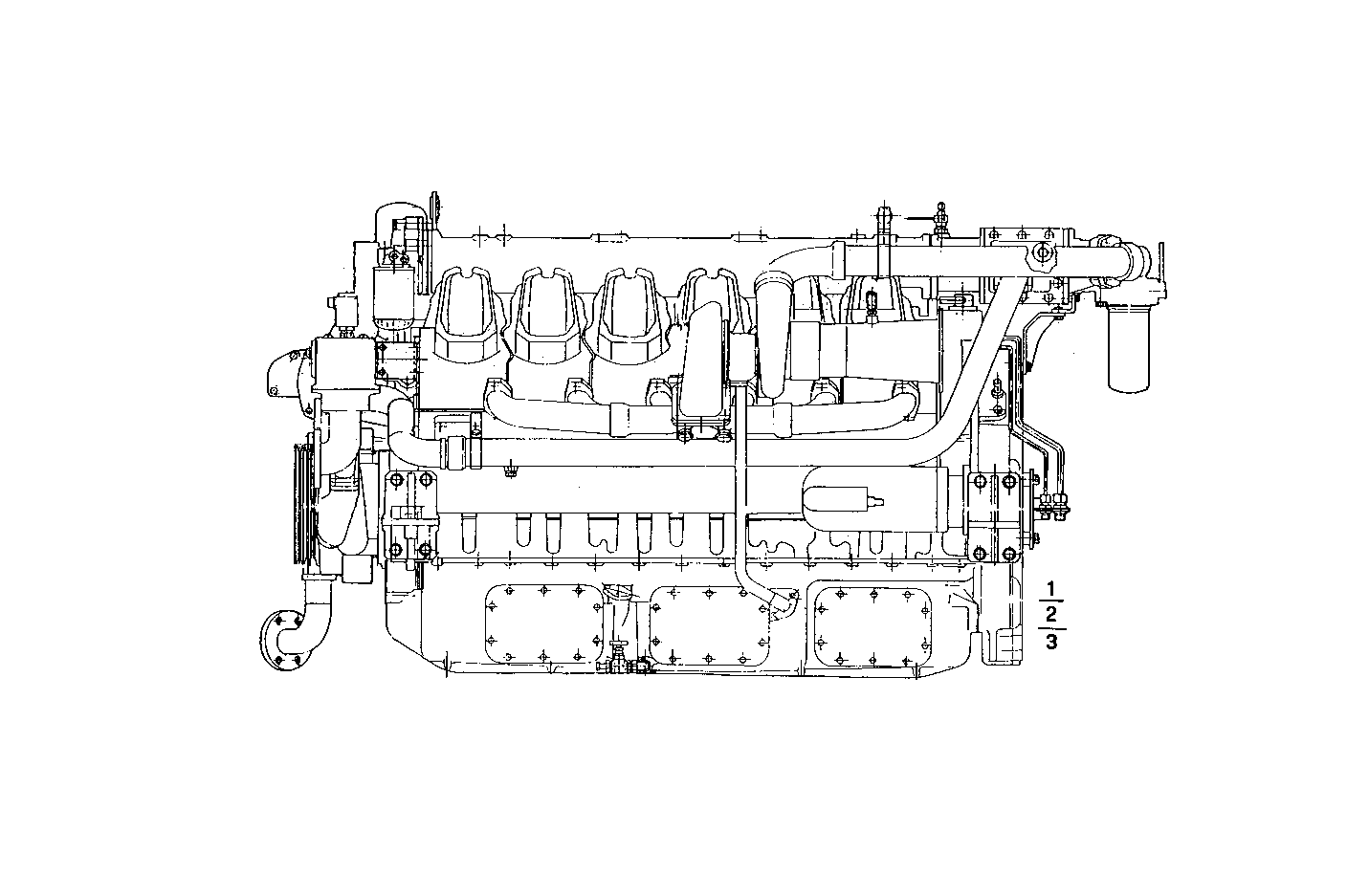 COMPLETE ENGINE parts diagram