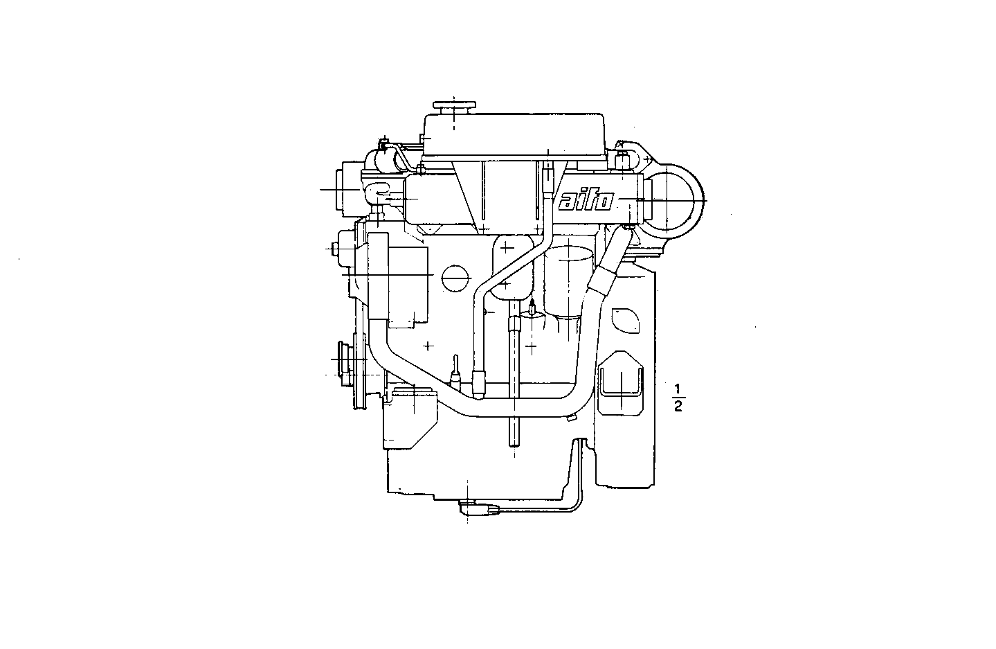 COMPLETE ENGINE parts diagram