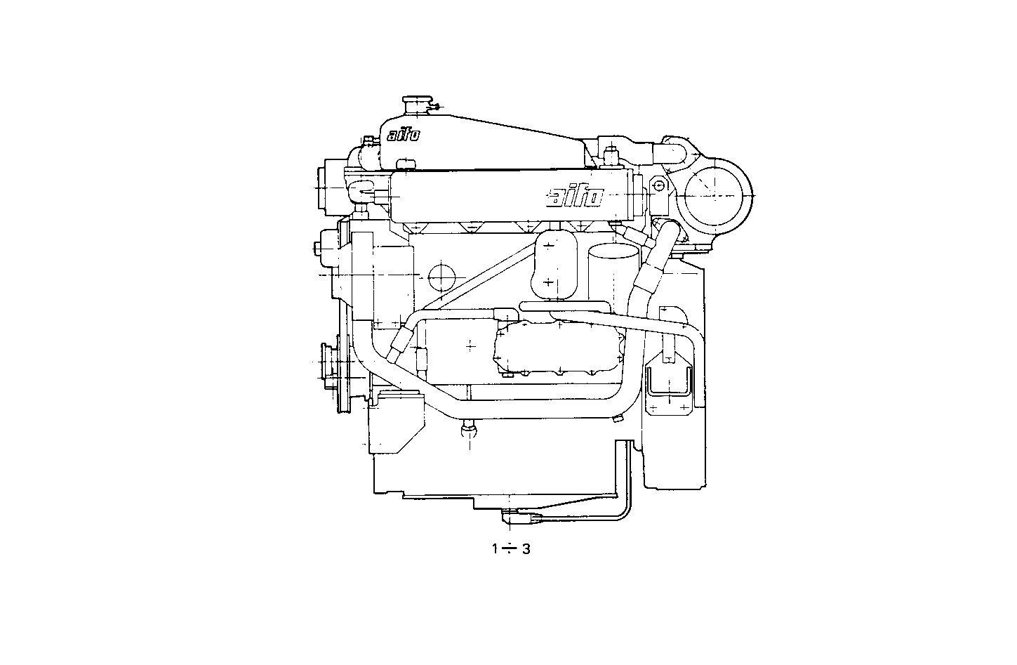 COMPLETE ENGINE parts diagram