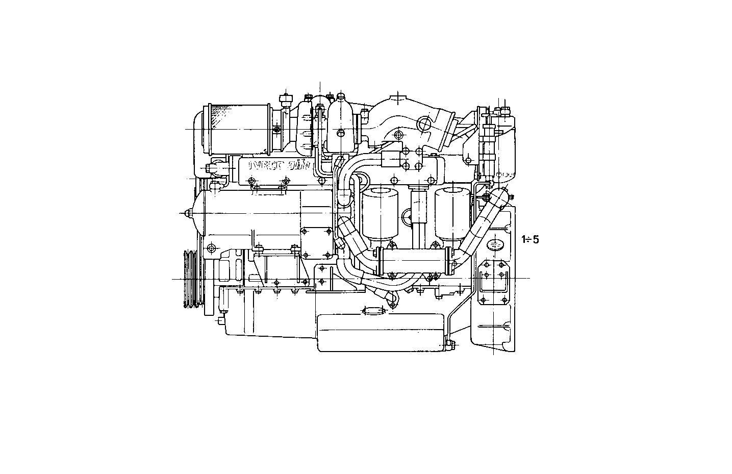 COMPLETE ENGINE parts diagram