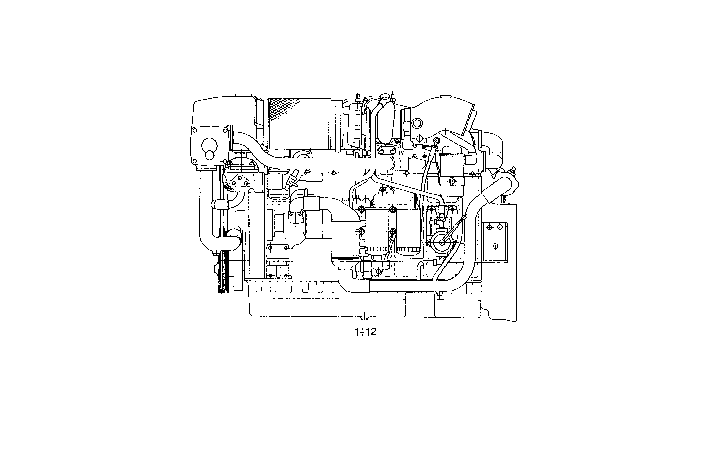 COMPLETE ENGINE parts diagram