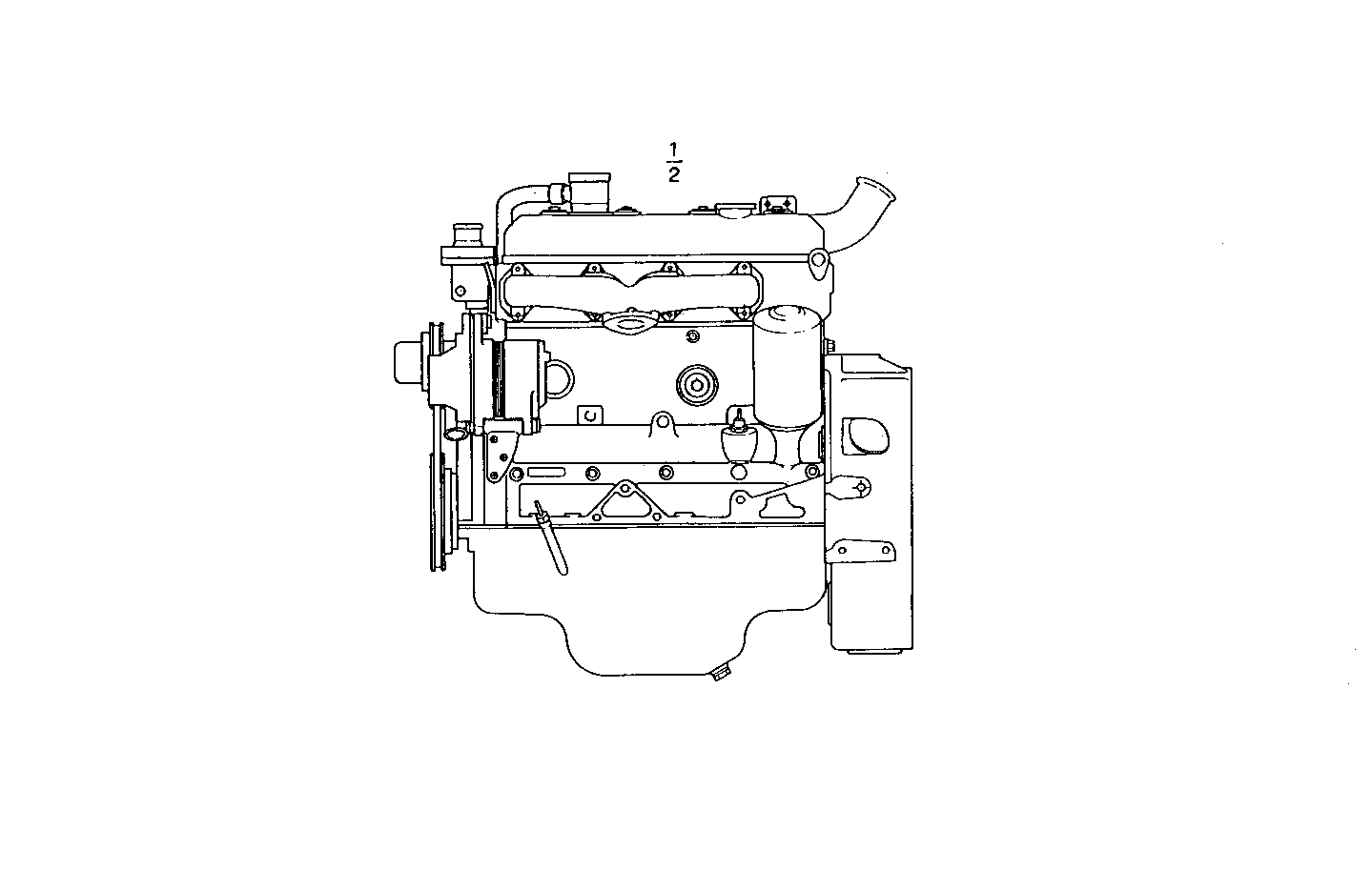COMPLETE ENGINE parts diagram