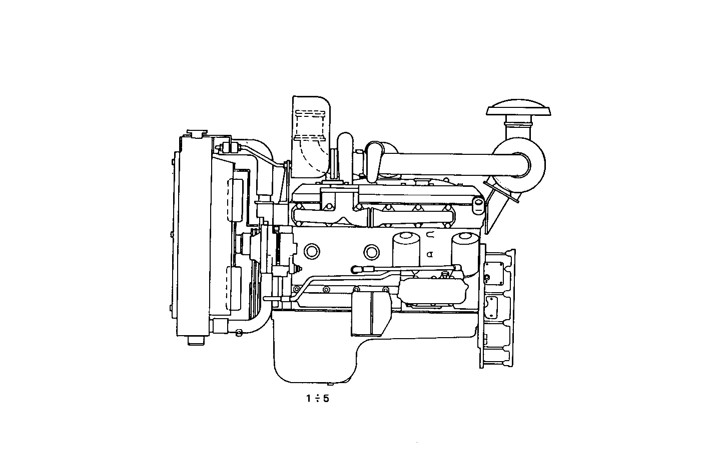 COMPLETE ENGINE parts diagram