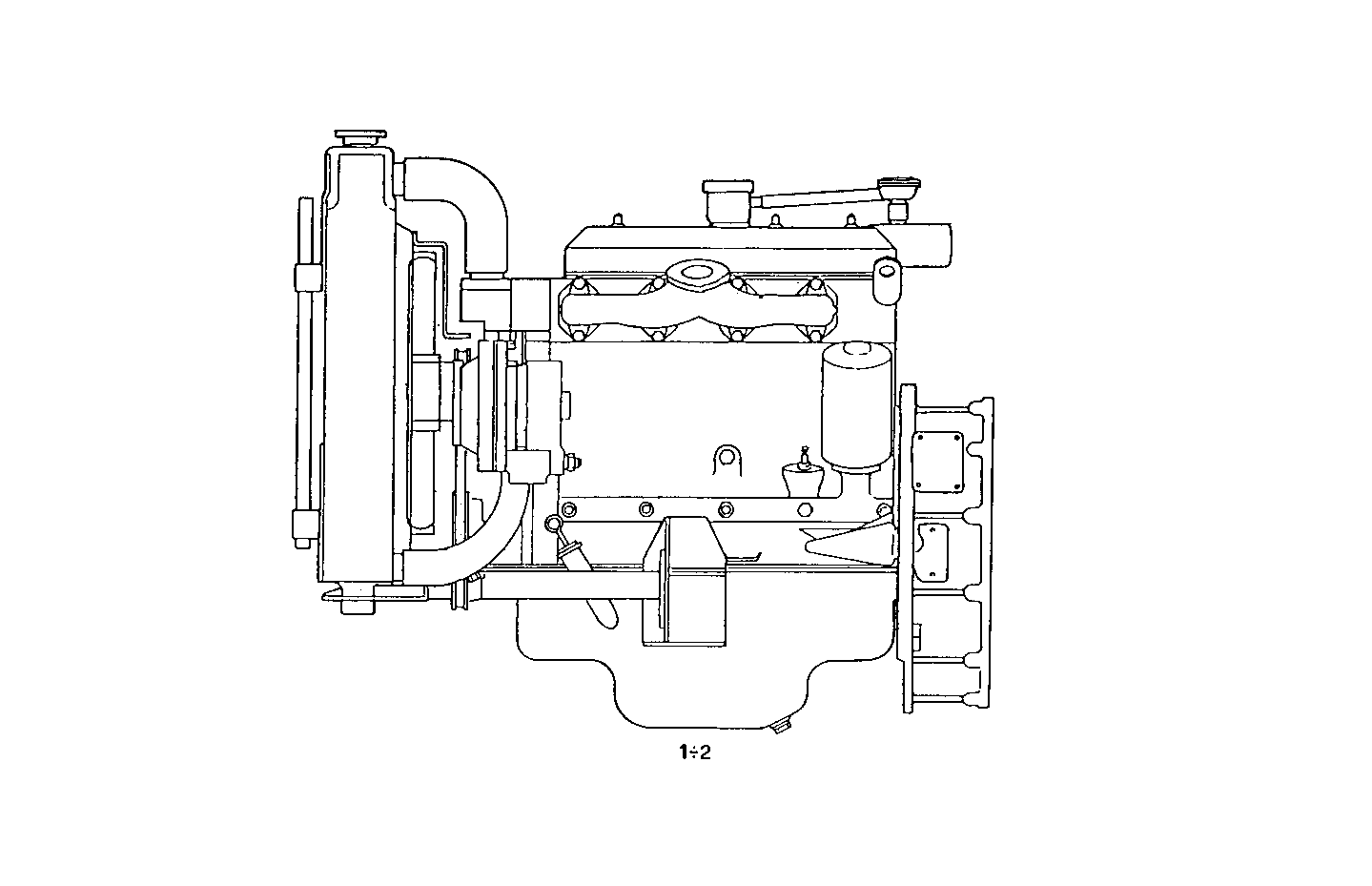 COMPLETE ENGINE parts diagram