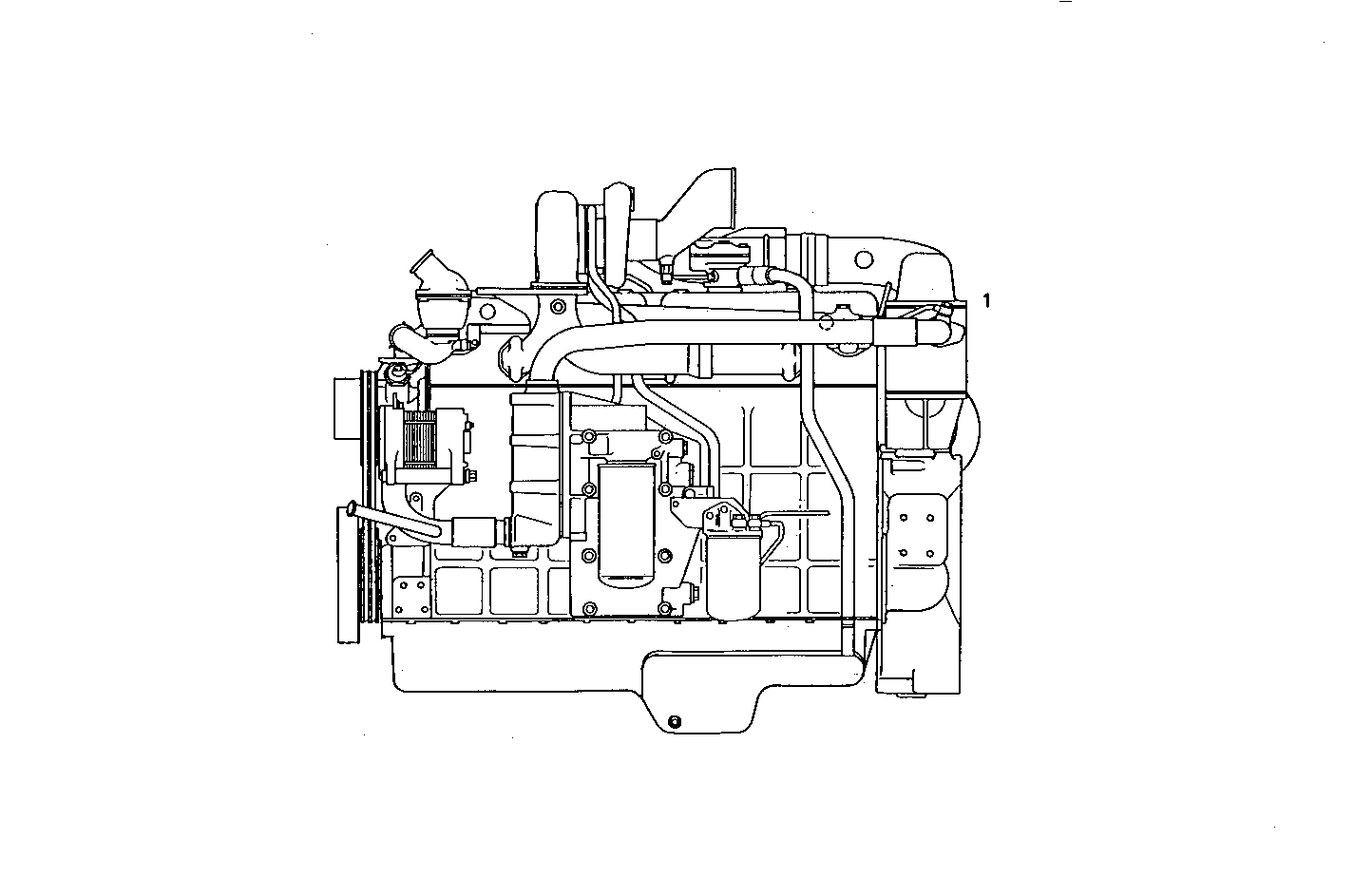 COMPLETE ENGINE parts diagram