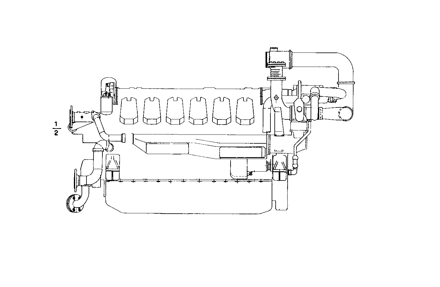 COMPLETE ENGINE parts diagram