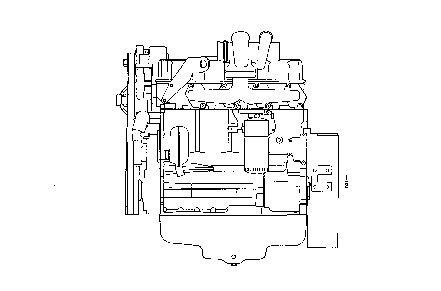 COMPLETE ENGINE parts diagram