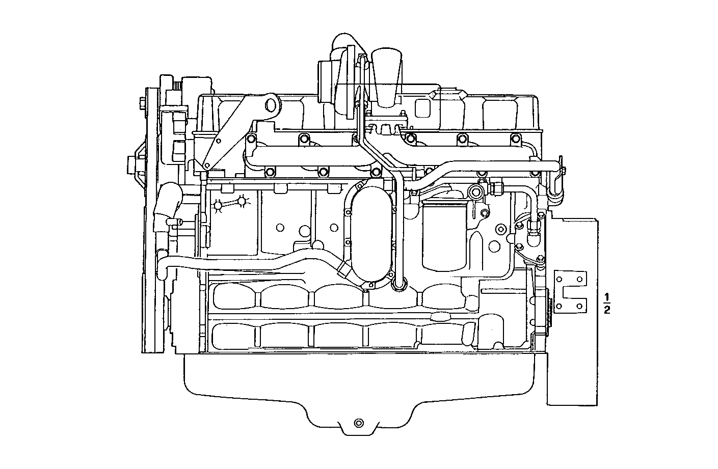 COMPLETE ENGINE parts diagram