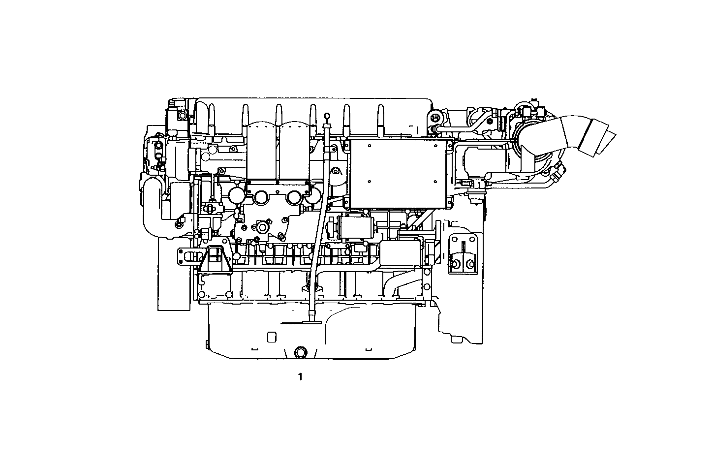 COMPLETE ENGINE parts diagram
