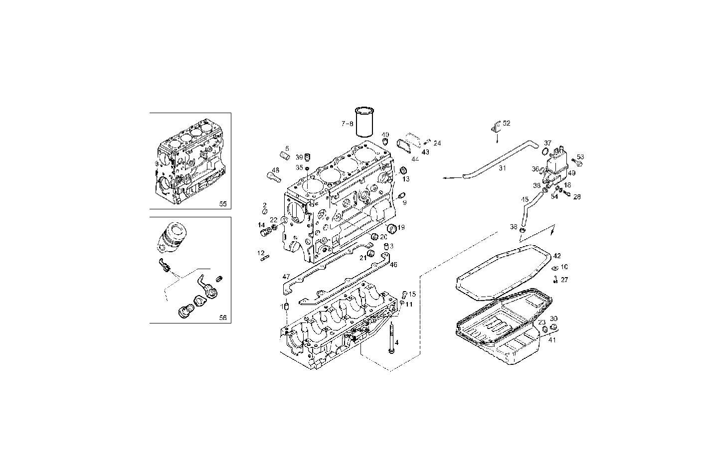 CRANKCASE parts diagram