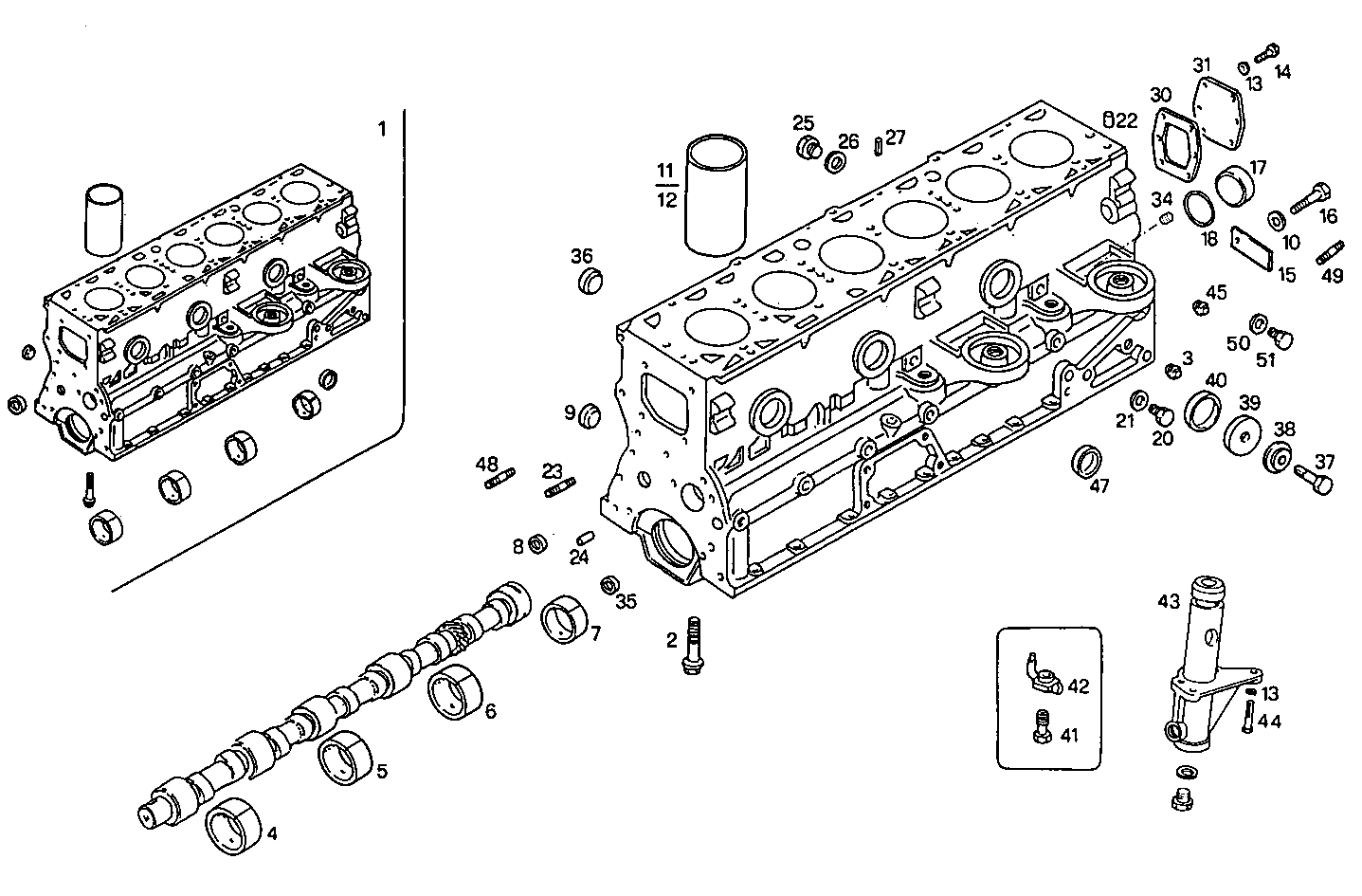 CRANKCASE parts diagram