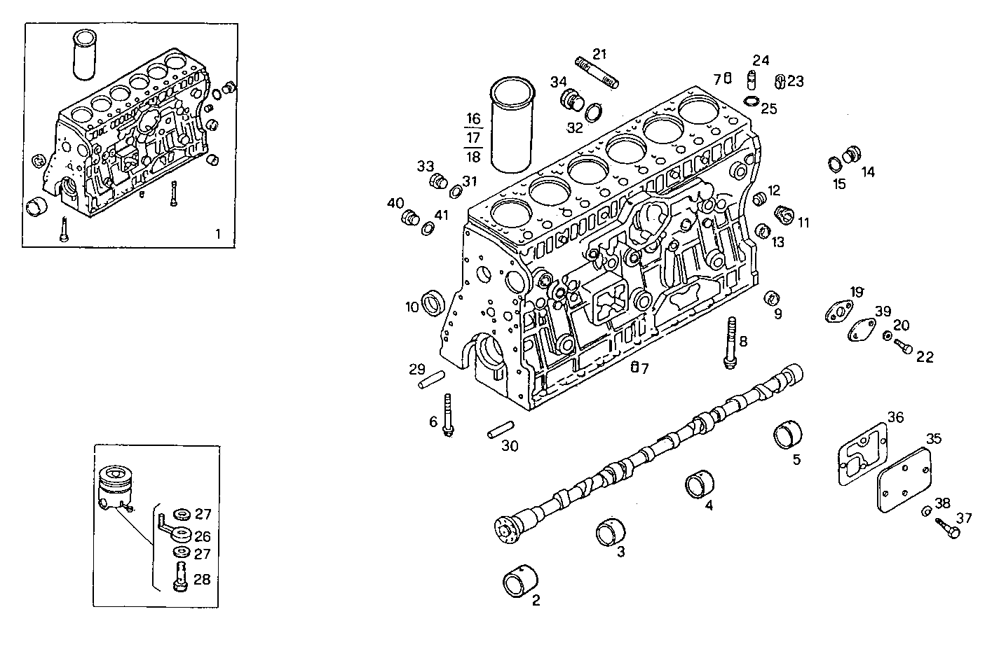 CRANKCASE parts diagram