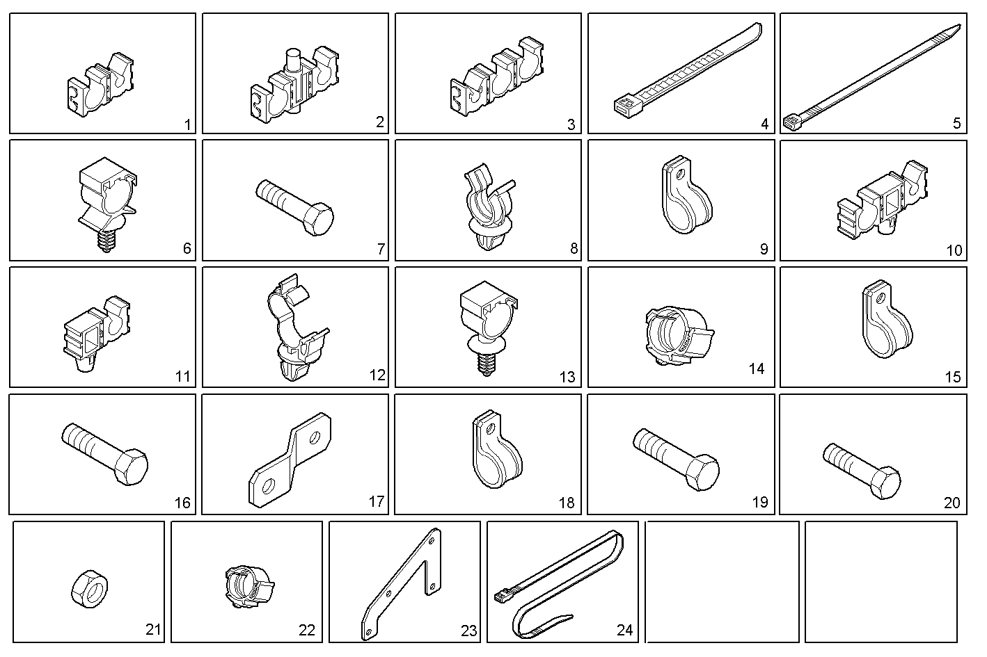 FIXING EQUIPMENT parts diagram