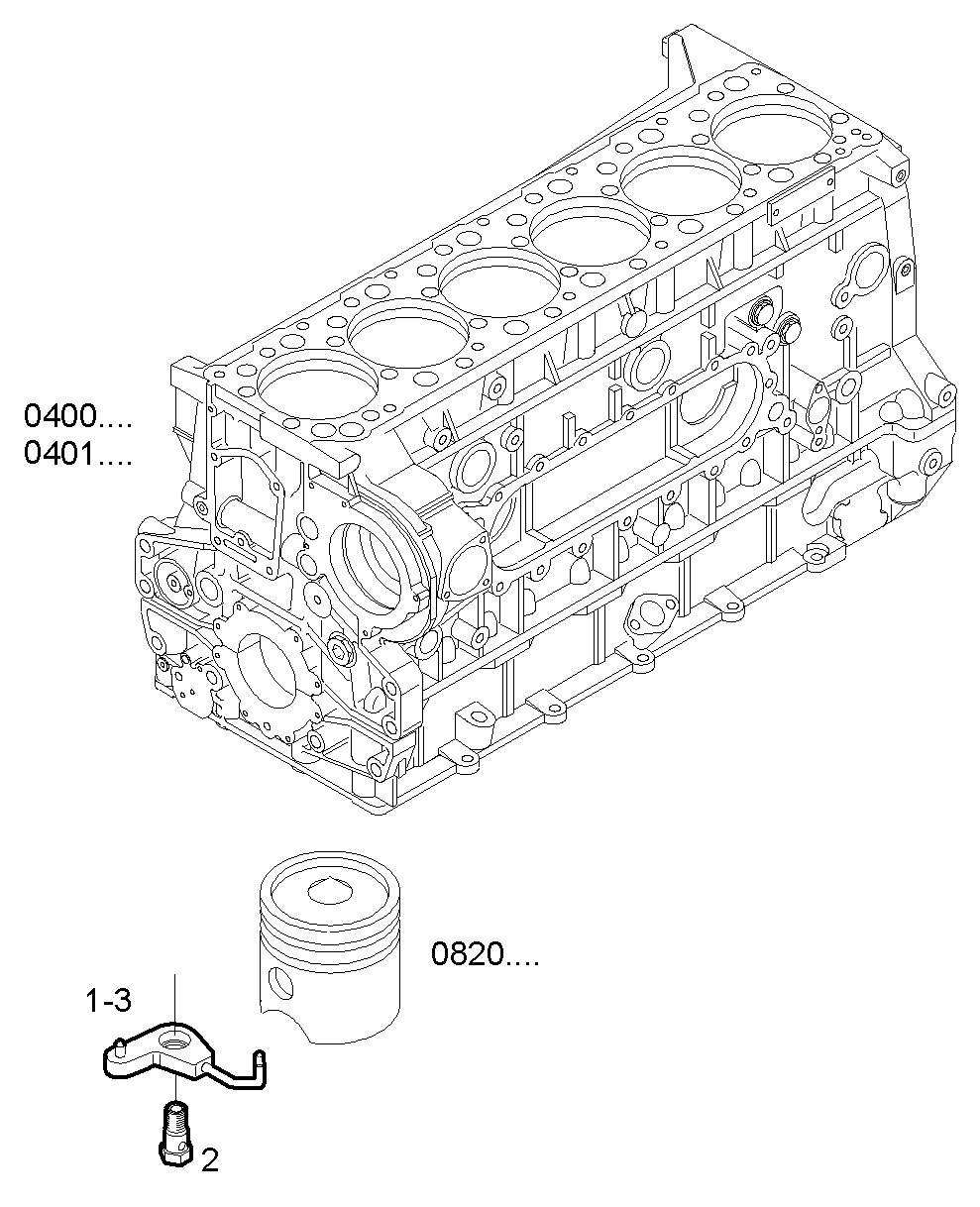 OIL NOZZLE parts diagram
