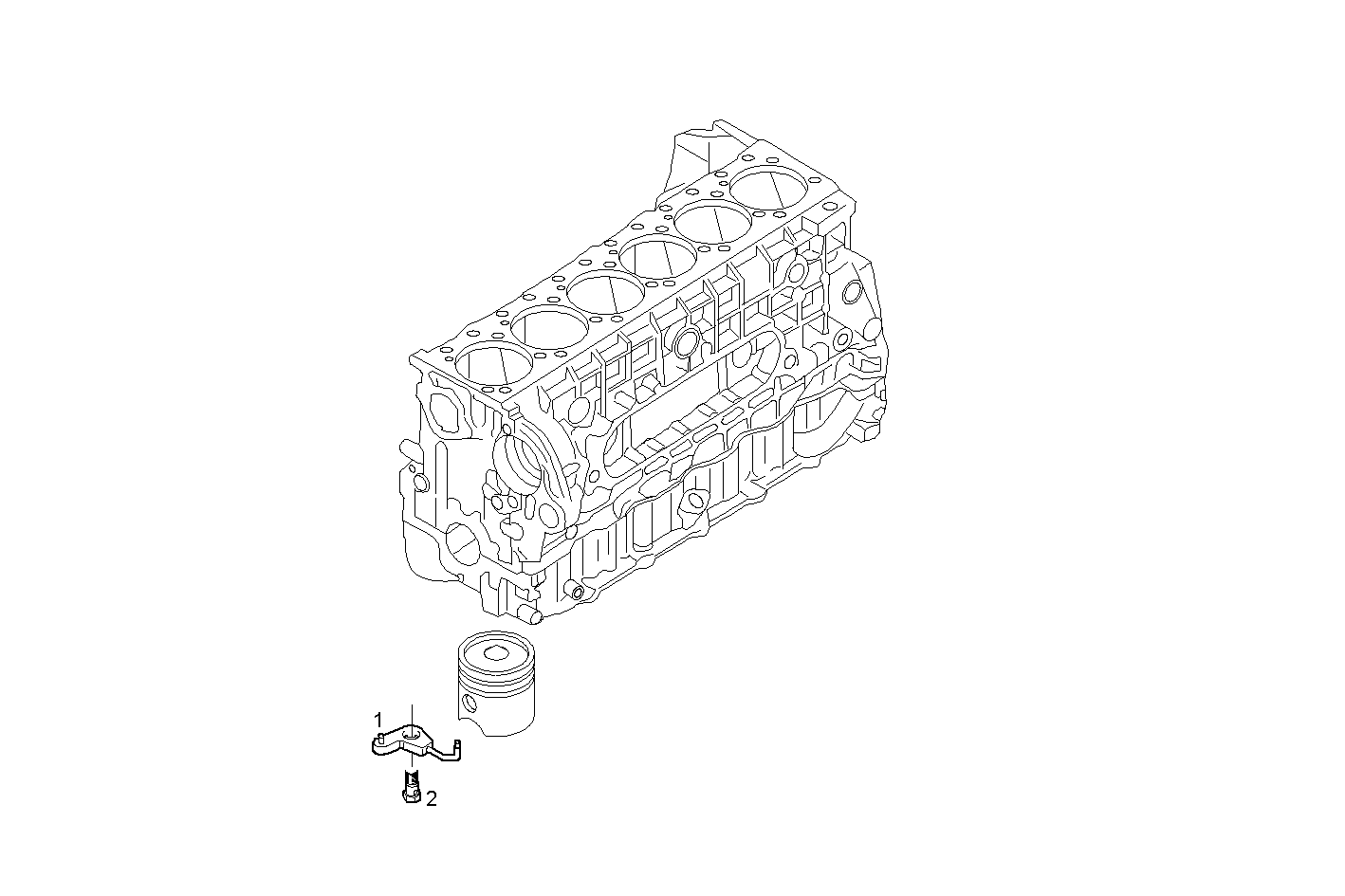 OIL NOZZLE parts diagram