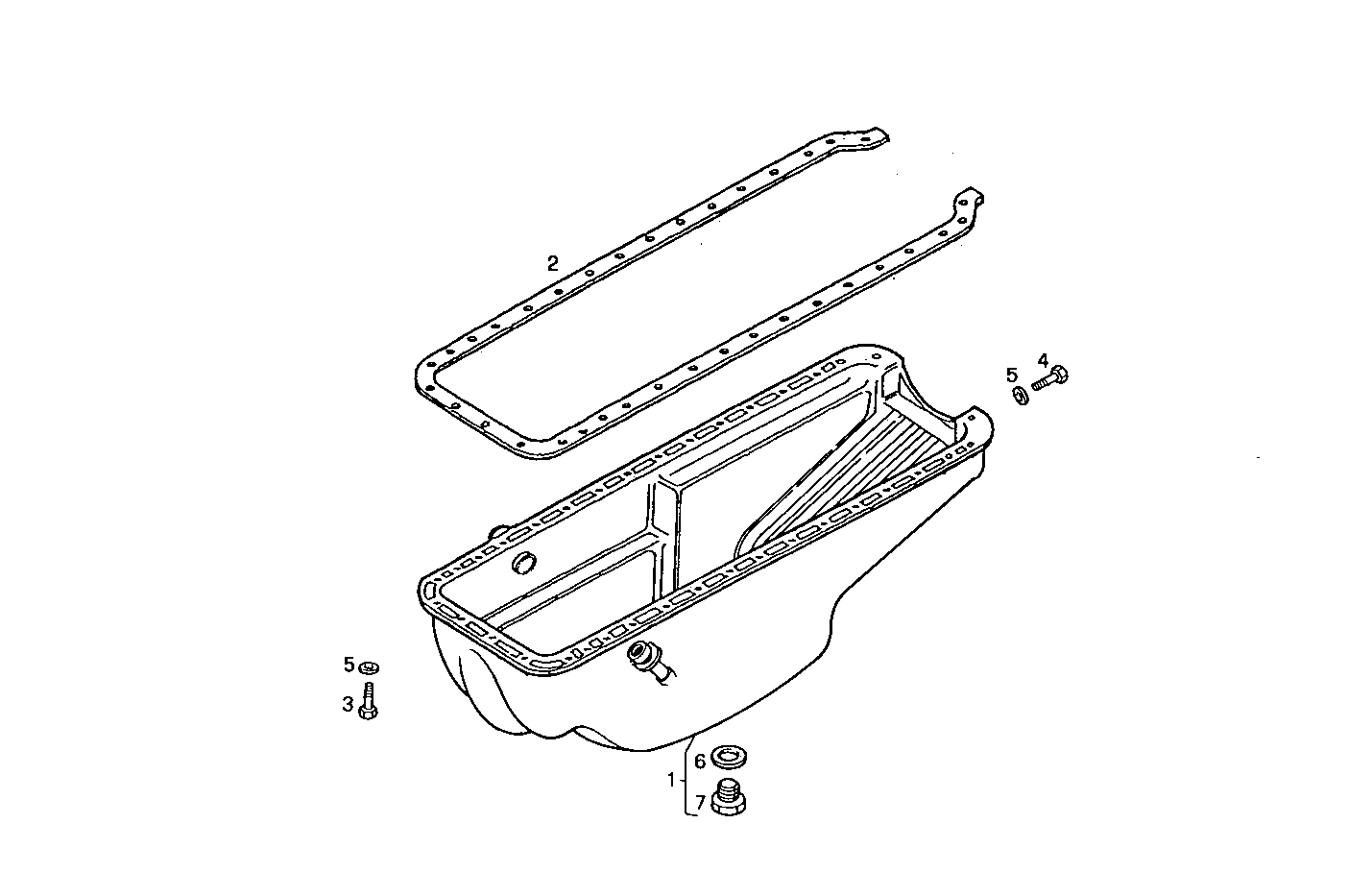 OIL SUMP parts diagram