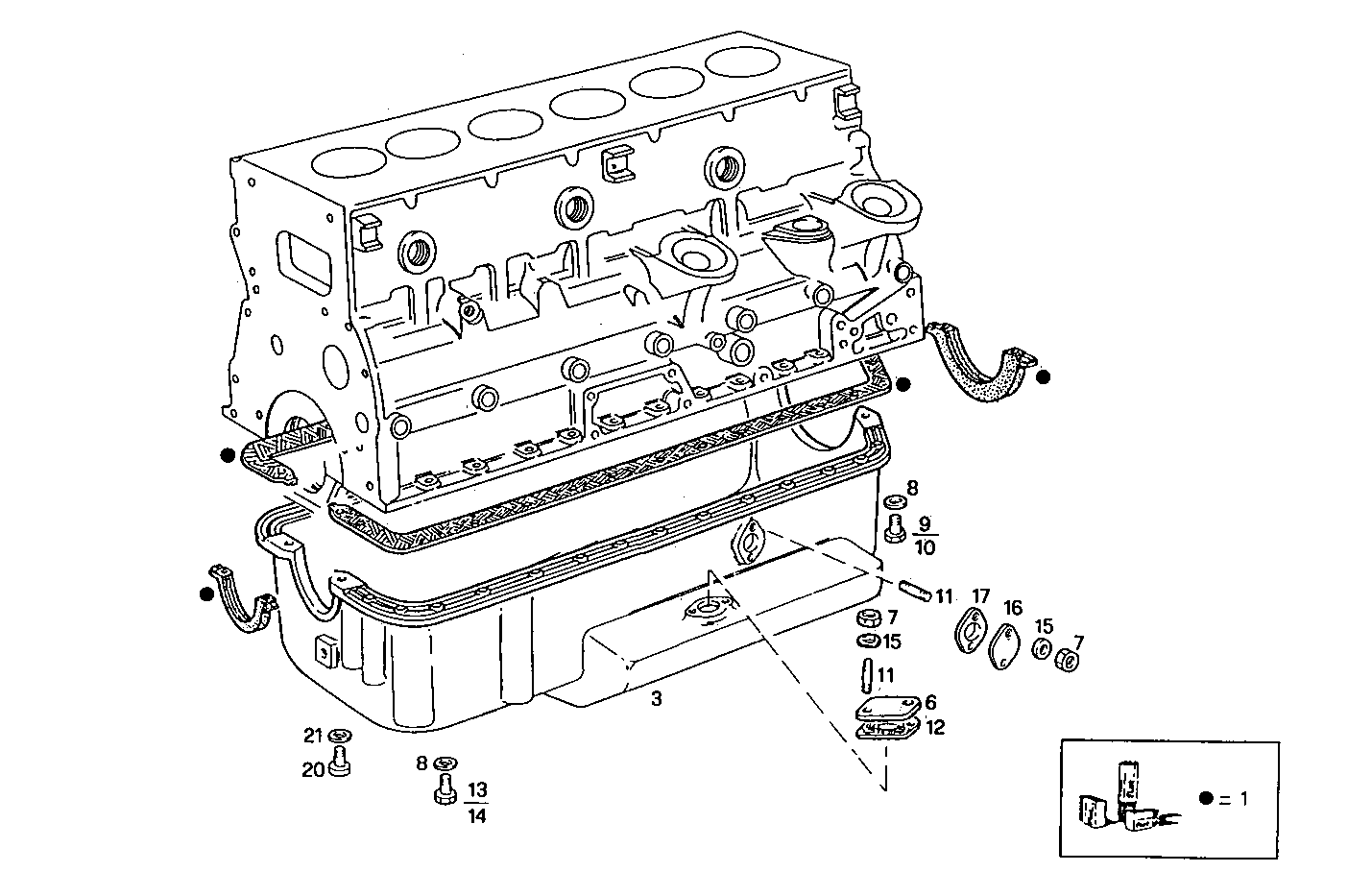 OIL SUMP parts diagram