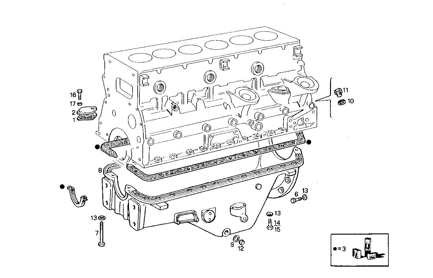 OIL SUMP parts diagram