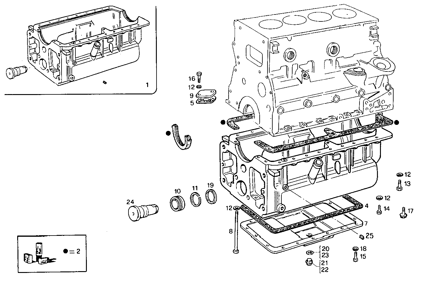 OIL SUMP parts diagram