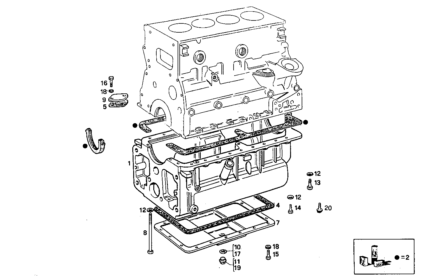 OIL SUMP parts diagram