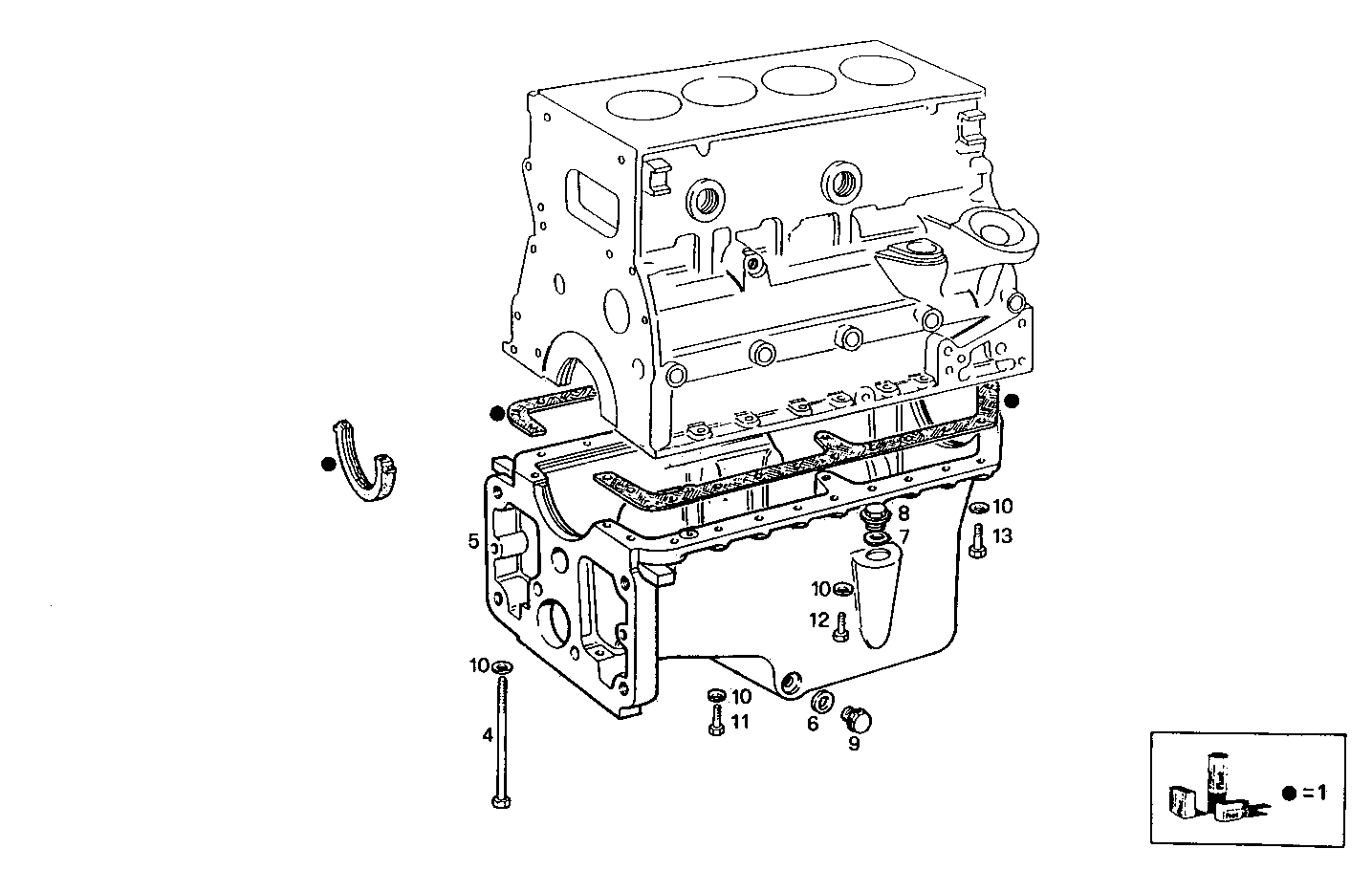 OIL SUMP parts diagram