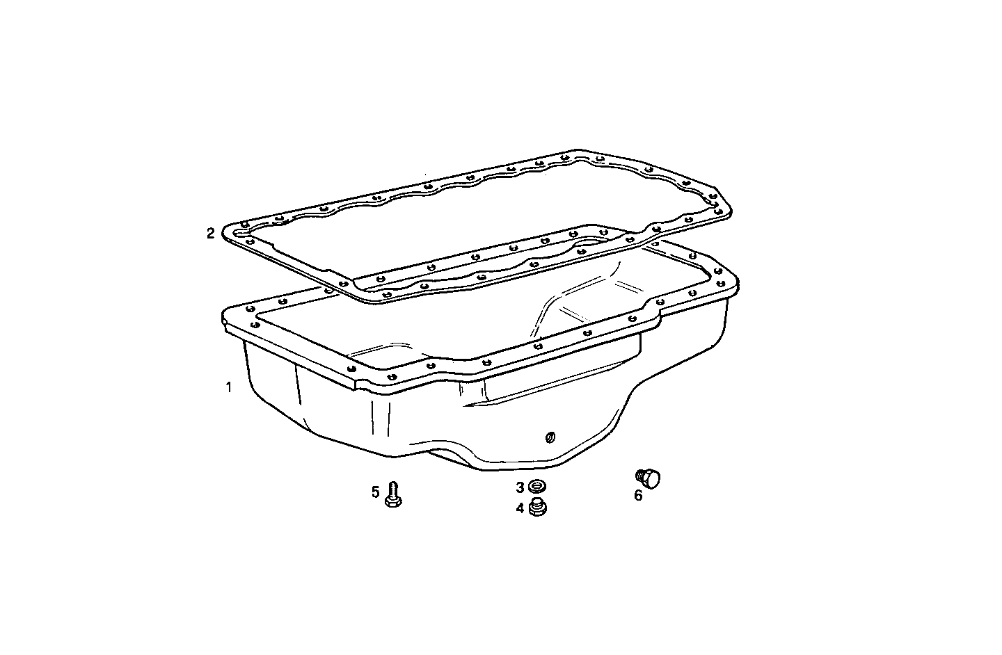 OIL SUMP parts diagram