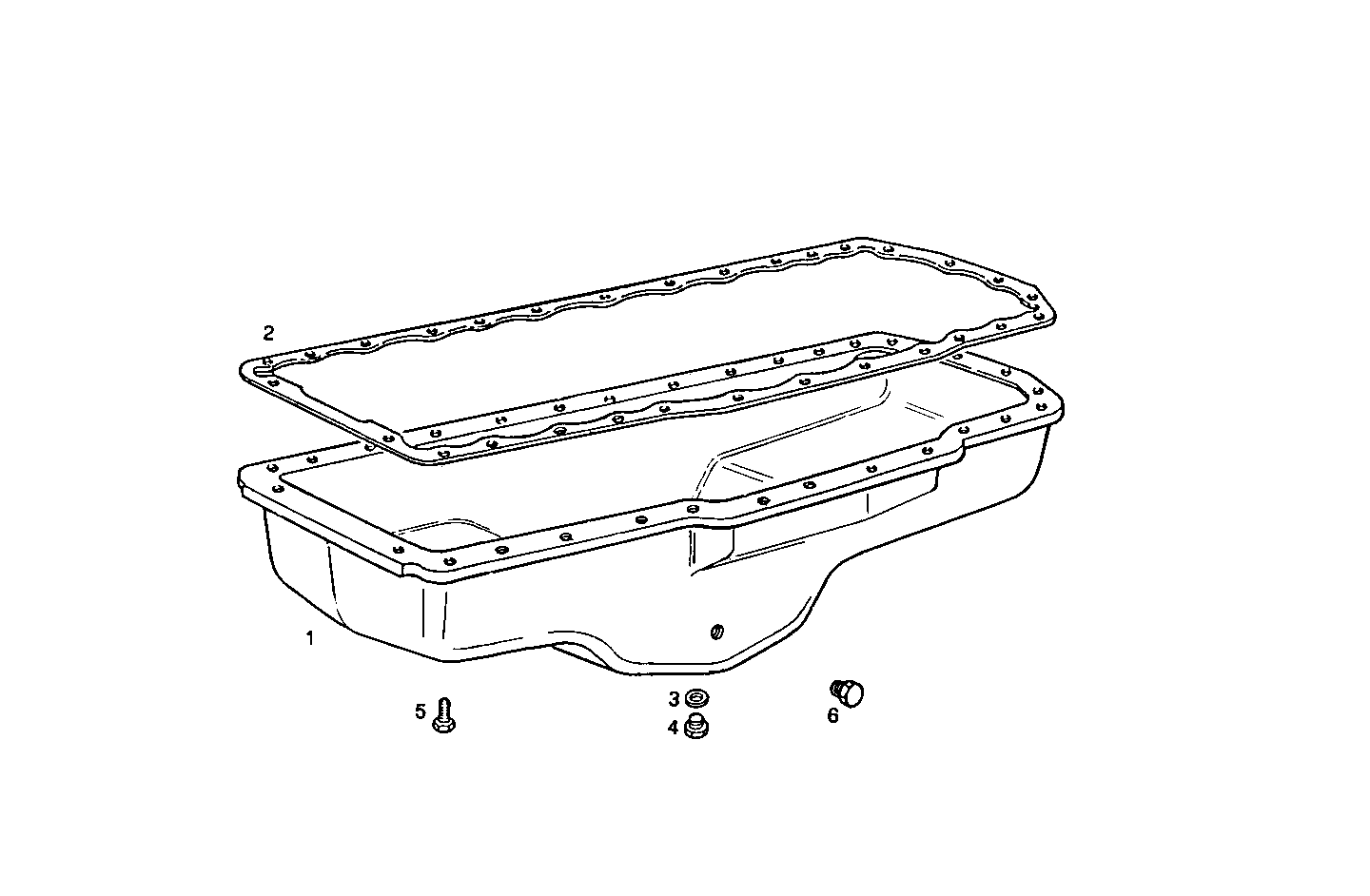 OIL SUMP parts diagram