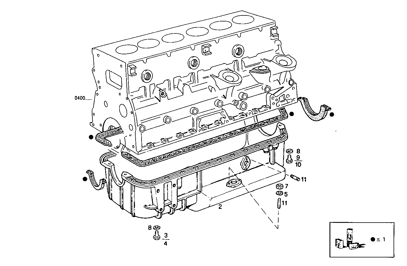 OIL SUMP parts diagram