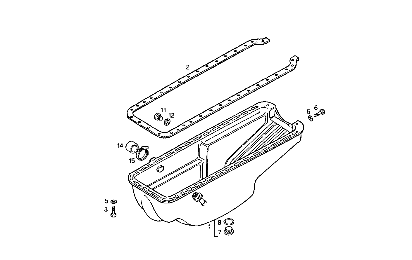 OIL SUMP parts diagram