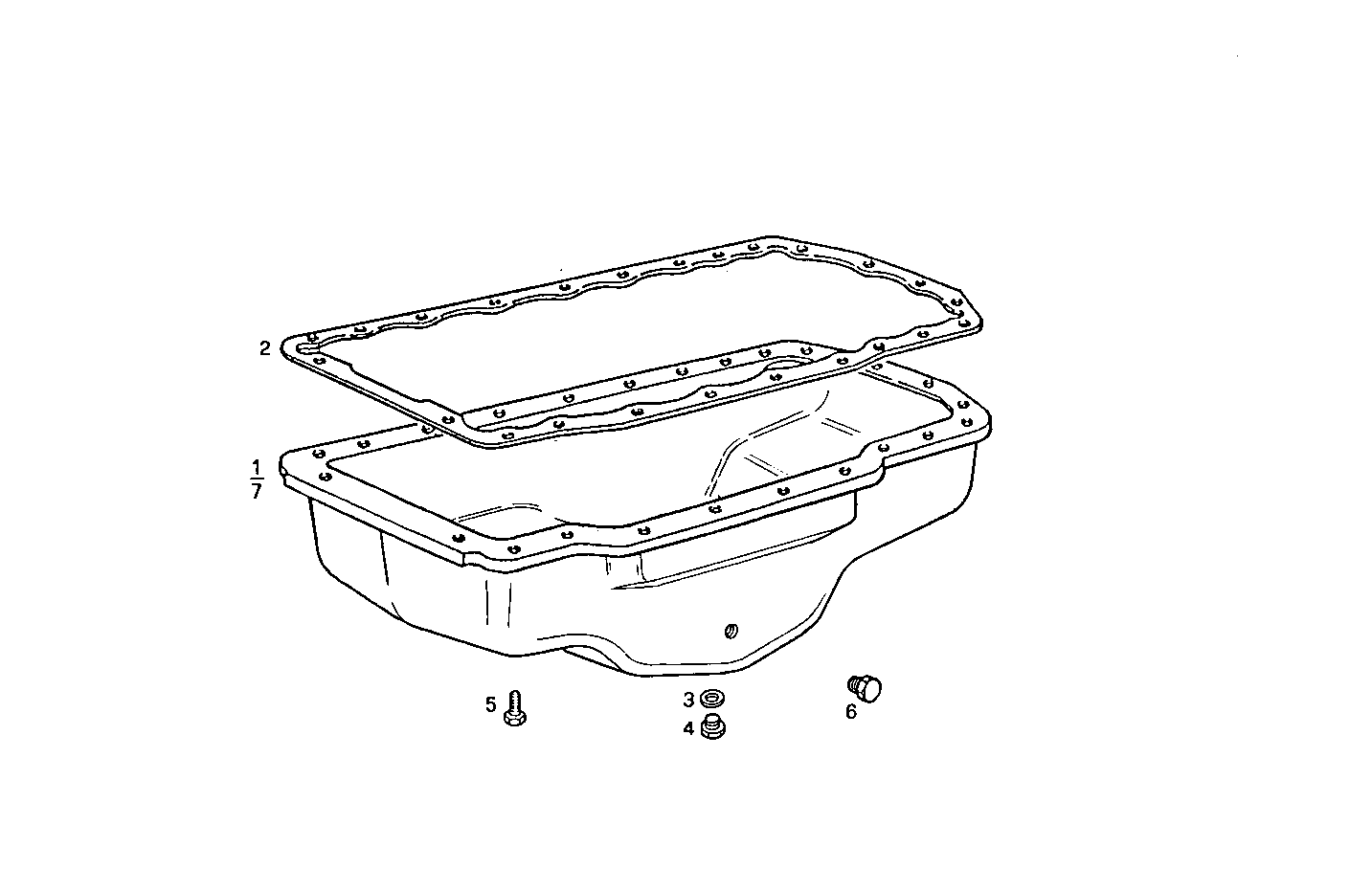 OIL SUMP parts diagram