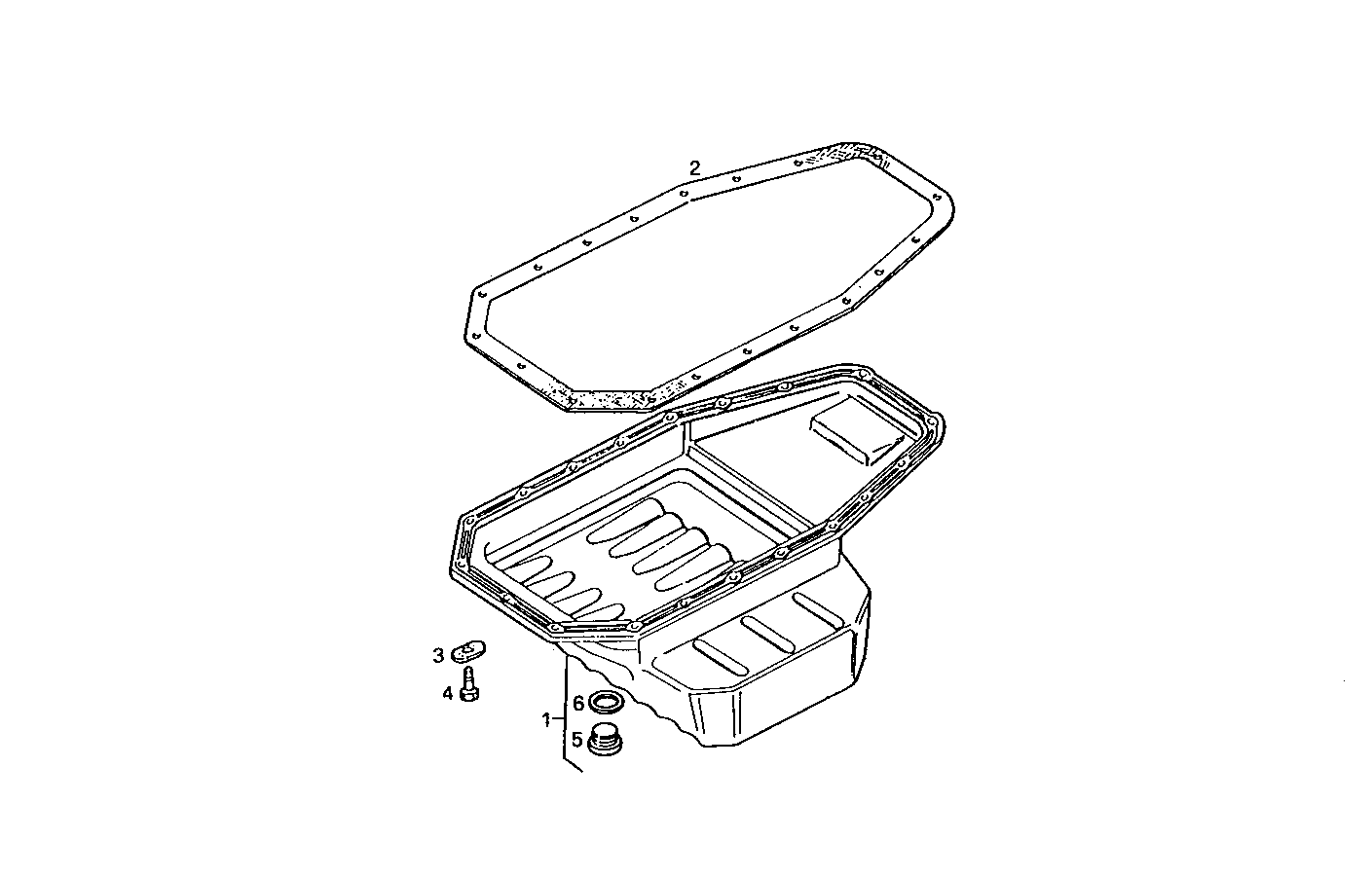 OIL SUMP parts diagram