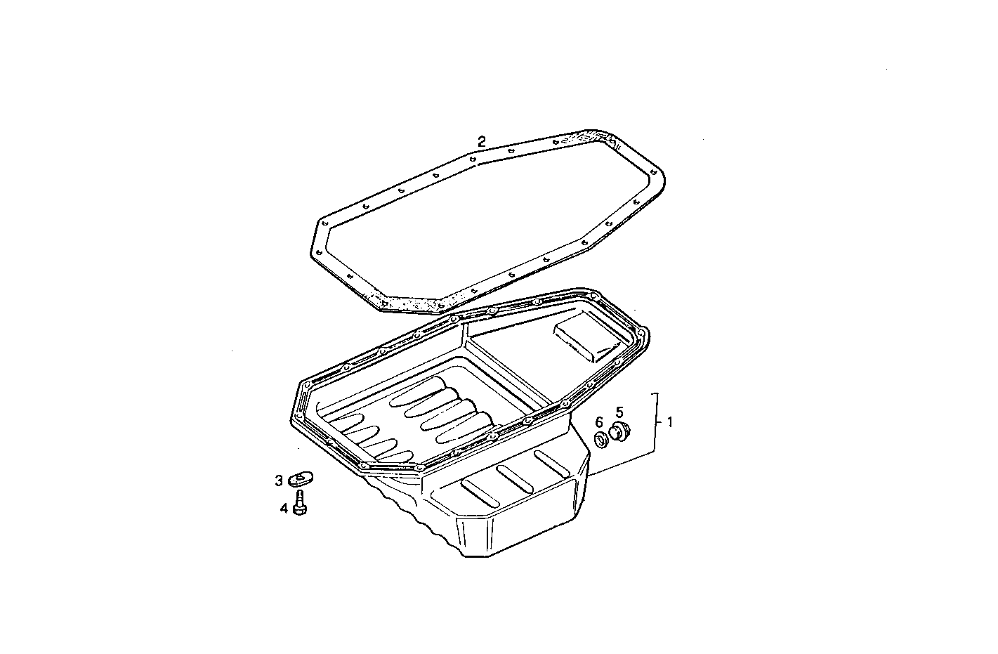 OIL SUMP parts diagram