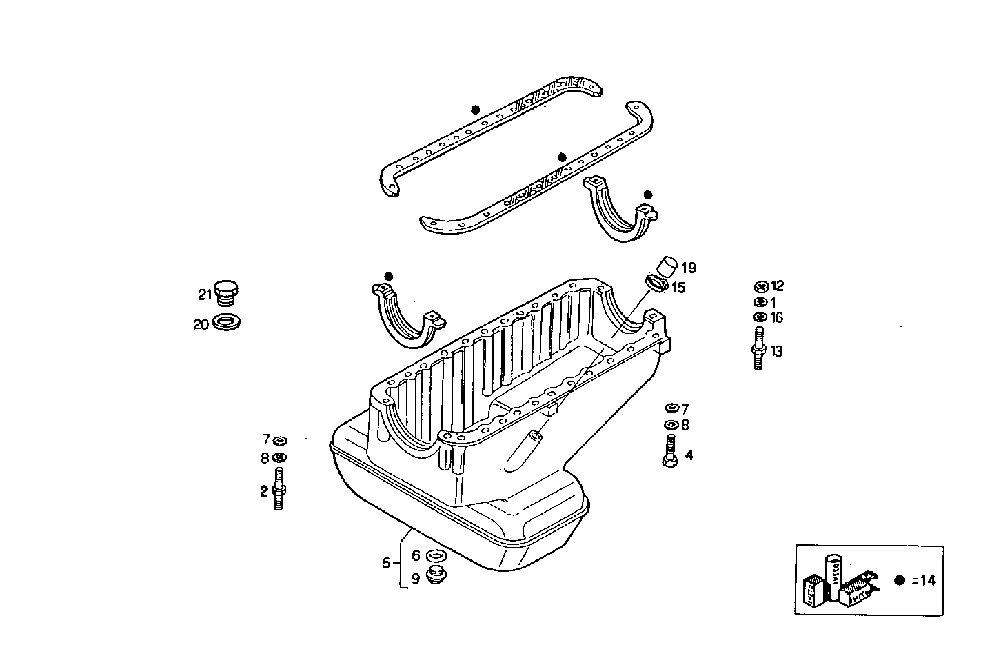 OIL SUMP parts diagram