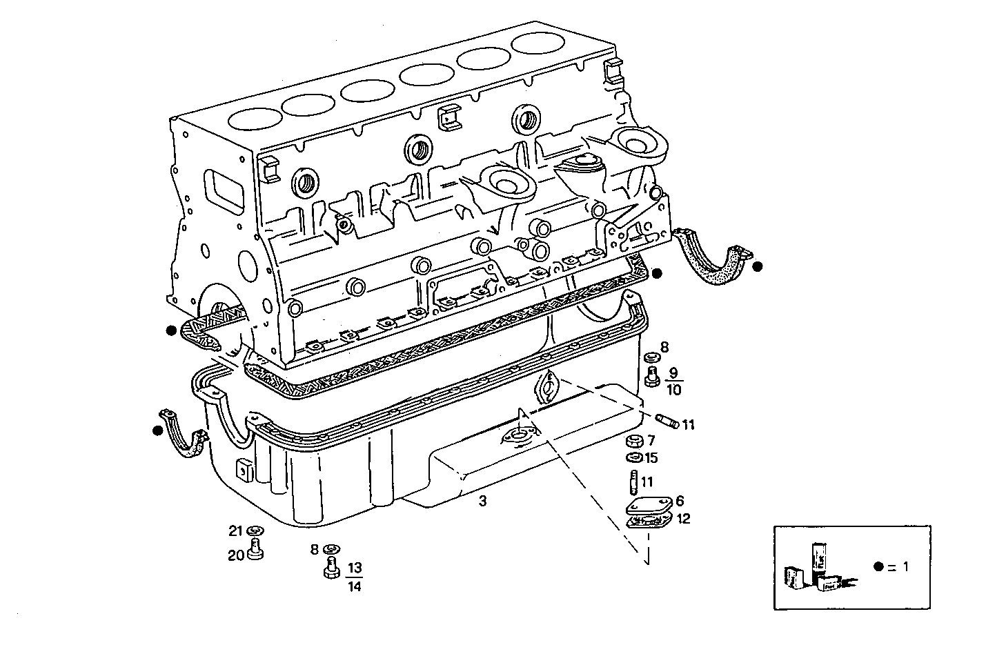 OIL SUMP parts diagram