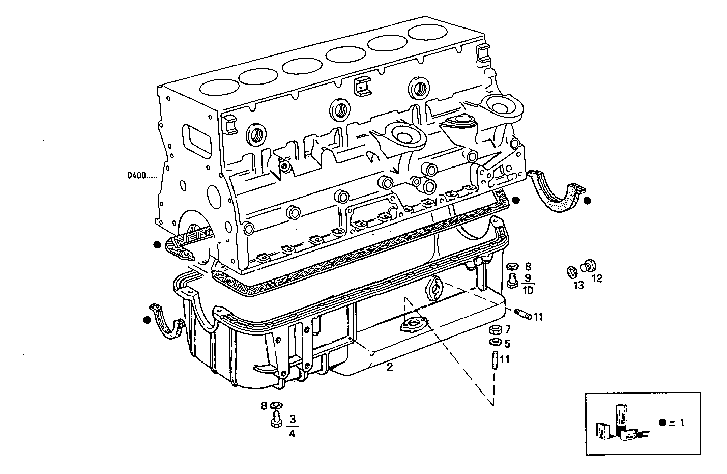 OIL SUMP parts diagram