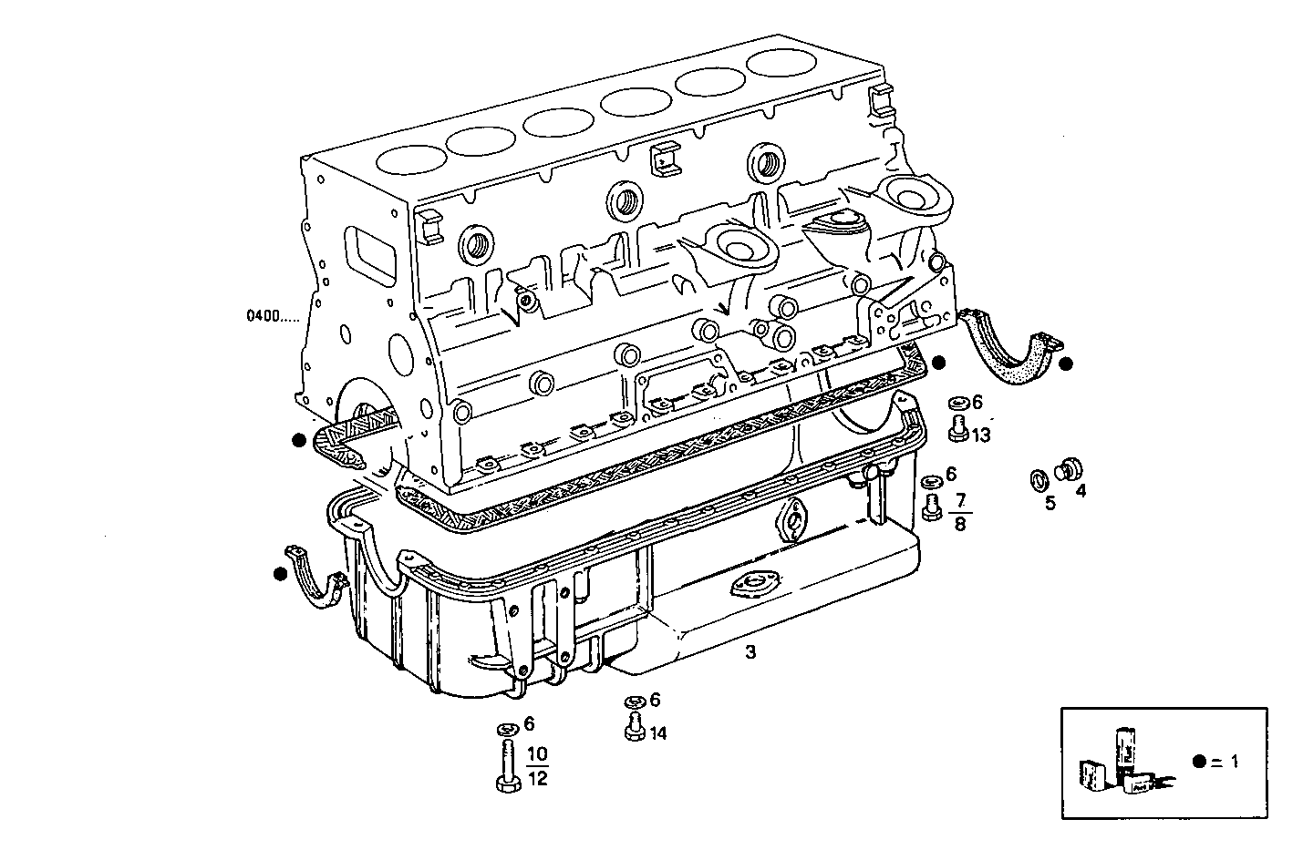 OIL SUMP parts diagram
