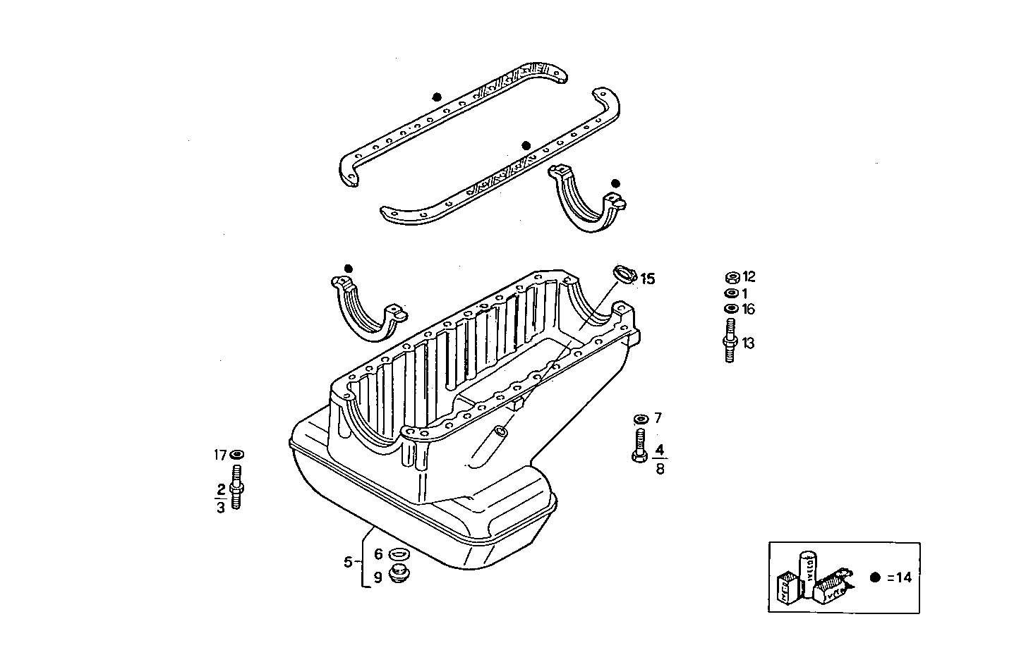 OIL SUMP parts diagram
