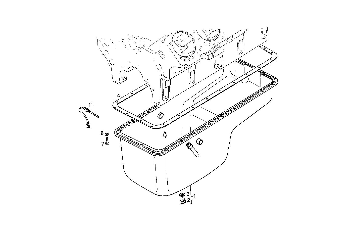 OIL SUMP parts diagram