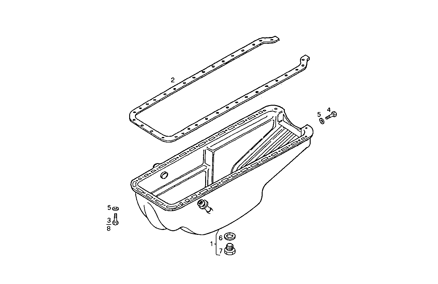 OIL SUMP parts diagram